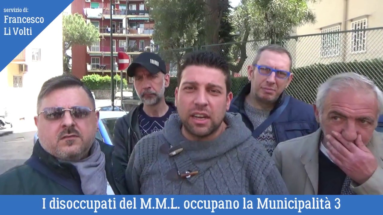 I disoccupati del M.M.L. occupano la Municipalità 3 I disoccupati del M.M.L.
