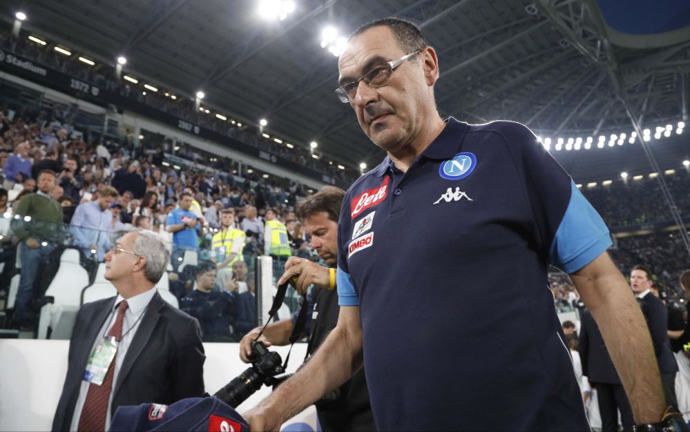 Sarri esce da eroe dallo Stadium sarri, juventus-napoli, juve-napoli