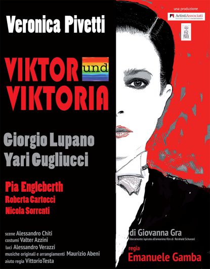 Veronica Pivetti, “Viktor und Viktoria” da stasera all’Augusteo