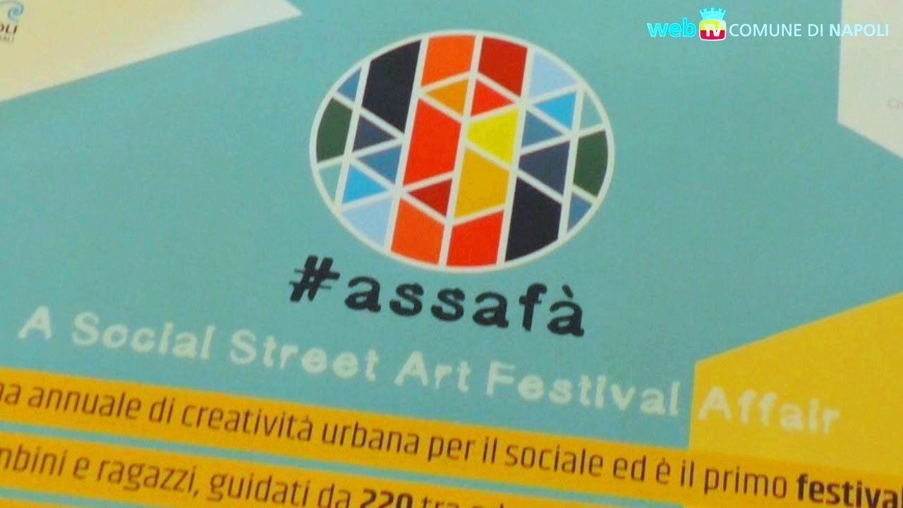 Napoli, al via le prime opere di street art del progetto #assafà