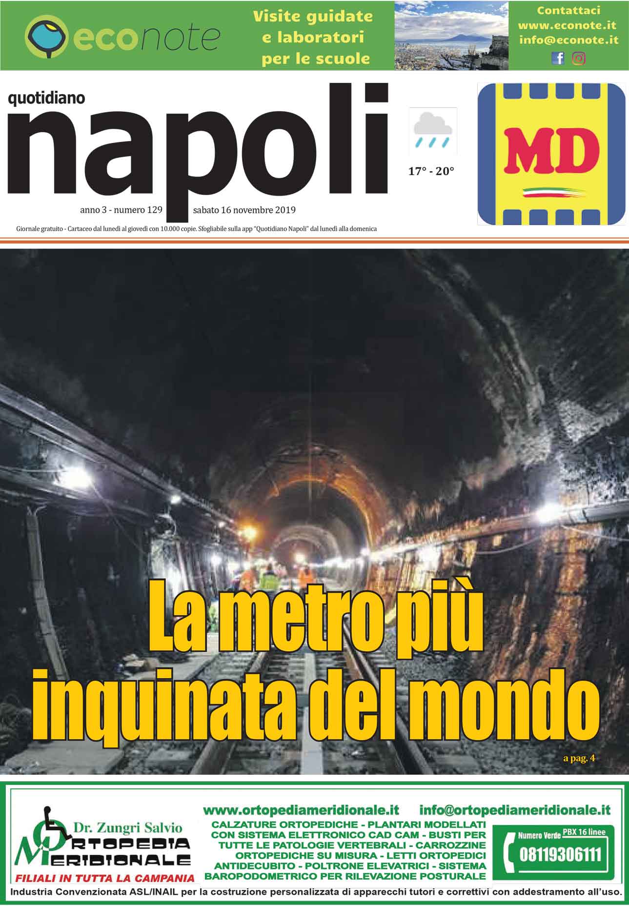 Scarica il giornale di oggi sabato 16 novembre