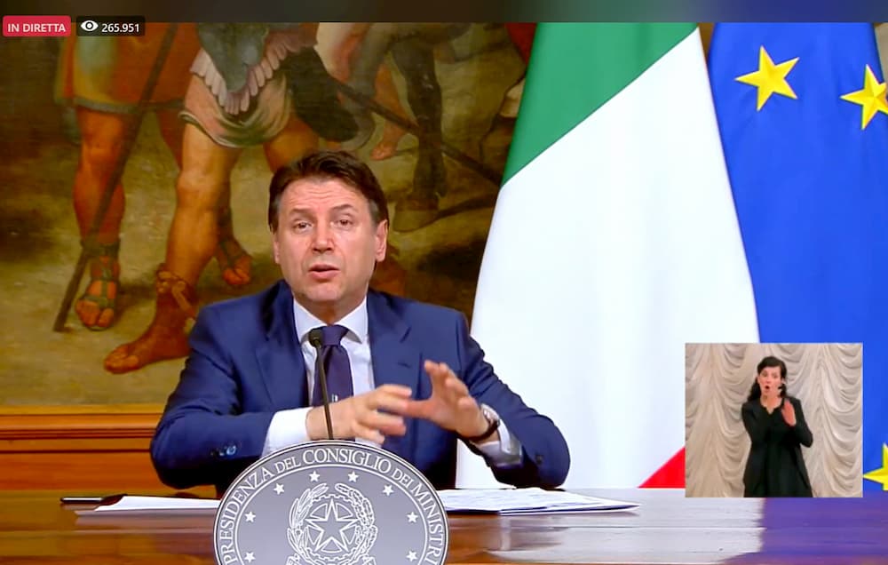 Conte live: "Così l'Italia riparte. Più sostegno alle imprese, il nostro Fisco è iniquo"