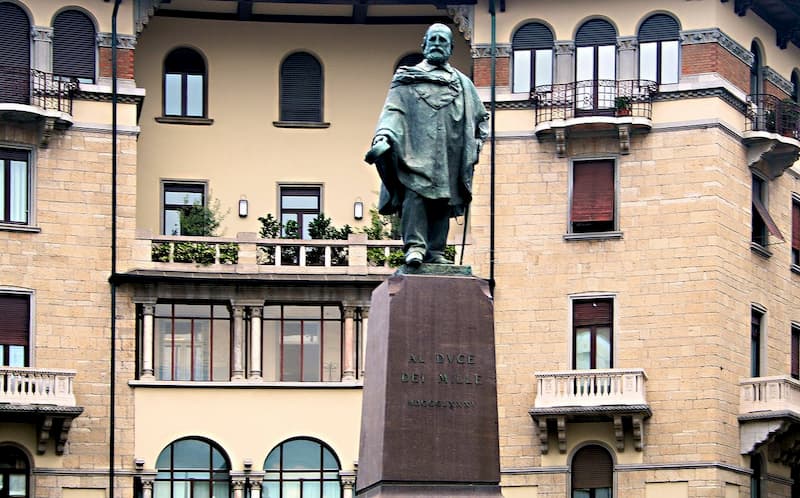 Monumento a Garibaldi a Bergamo