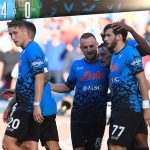 Napoli Sassuolo: azzurri inarrestabili, poker ai neroverdi per la 13esima vittoria consecutiva