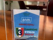Scudetto, il biglietto celebrativo dell’Anm