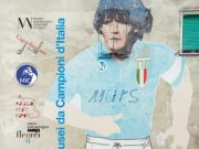 Biglietto celebrativo dei musei per celebrare lo scudetto del Napoli Biglietto