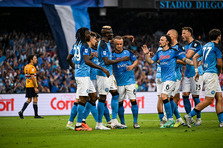 Napoli-Sampdoria: l’ultima di campionato del Napoli finisce 2-0, la festa può continuare…