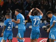 Napoli-Monza: Politano e Kvara lanciano gli azzurri in testa alla classifica Foto press Orfano agency