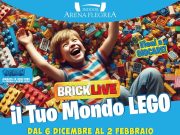 Dopo il successo della scorsa primavera con oltre 20mila visitatori, torna a Napoli all’Arena Flegrea Indoor l’evento “Brick Live” dedicato al mondo dei LEGO. Dal 6 dicembre 2024 al 2 febbraio 2025