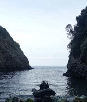 Ripulito dai rifiuti il Fiordo di Crapolla