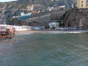 Una delle spiagge metesi