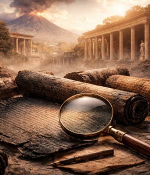 I papiri di Ercolano, la biblioteca che il Vesuvio non è riuscito a cancellare