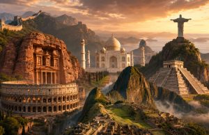 Le sette meraviglie del mondo moderno: viaggio tra pietra, fede e memoria dell’umanità Le sette meraviglie del mondo moderno: viaggio tra pietra, fede e memoria dell’umanità