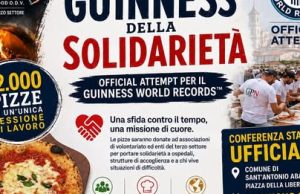 Sant’Antonio Abate nella storia: il 30 giugno si punta al Guinness World Record con la pizza della solidarietà