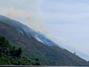 Grosso incendio a Nerano di Massa Lubrense Incendio