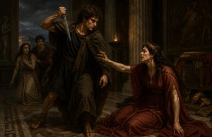 Il matricidio di Oreste: il mito della vendetta che diventa giustizia Il matricidio di Oreste: il mito greco degli Atridi tra Clitennestra, Agamennone, le Erinni e il passaggio dalla vendetta alla giustizia.