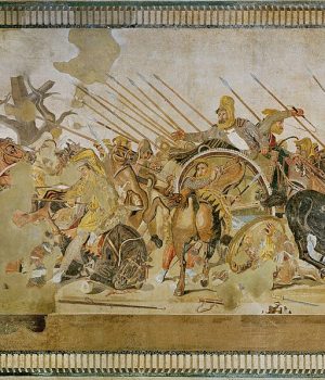 Il Mosaico di Isso in restauro al MANN