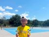Trapani ancora vincitore a Fiuggi nella Junior Next Gen di tennis Il tennista under 10 Luigi Trapani allenato dal maestro Gargiulo