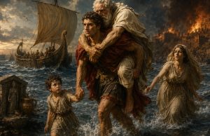 Eneide, prima parte: da Troia all’Ade, il viaggio di Enea verso l’Italia L’Eneide: la caduta di Troia e il viaggio di Enea verso l’Italia