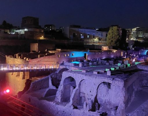 Dal 17 luglio i ‘Venerdi di Ercolano’ tra arte, archeologia e rovine illuminate "I Venerdì do Ercolano" l'archeologia dl chiaro di luna