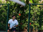 King Roger gioca tra le falesie dell’Hotel San Pietro di Positano Federer gioca in Costiera amalfitana
