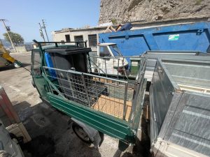 Le condizioni al limite del autoparco Econova a Meta