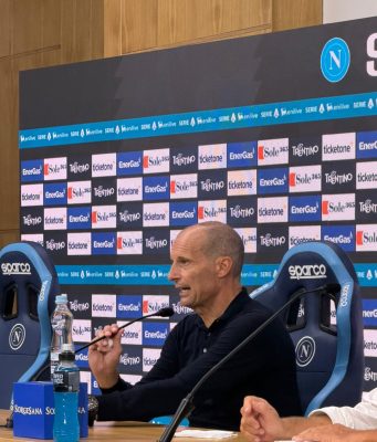 Napoli-Como 1-2, Allegri: «Siamo stati troppo leggeri, dobbiamo essere più cattivi»