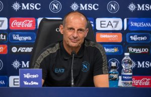 Allegri presenta Genoa-Napoli: «De Bruyne può giocare. La rosa? Dobbiamo dare valore ai giocatori che abbiamo»