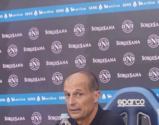 Napoli-Bologna 1-0, Allegri: «Abbiamo vinto con rabbia. Favasuli? In futuro dovrà fare il terzino»
