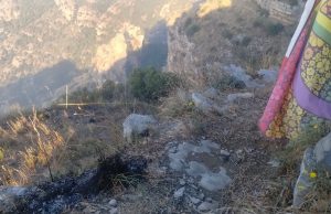 “Spento incendio a Tordigliano. Parla Ciccio di Chiosse Il fronte di fi fuoco