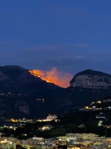 Sentiero 300 in fiamme