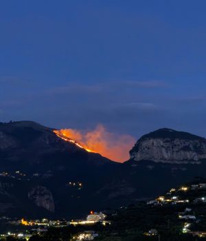 Sentiero 300 in fiamme