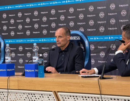 Napoli-Frosinone 3-0, Allegri: «Lucca va aiutato, il gruppo ha stima di lui»