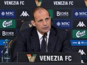 Venezia-Napoli 1-0, Allegri: «Gli episodi sono contro, dobbiamo ribaltare il momento»