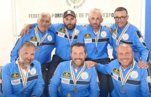L’Arechi Salerno vicecampione mondiale pesca da riva I vicecampioni mondiali dell'Arechi Salerno